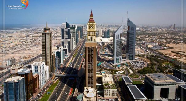 نمای بیرونی Hotel Tower Plaza Dubai